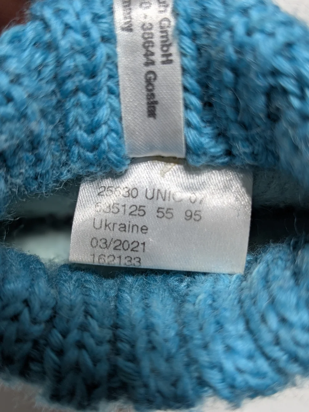 Haflinger Blue Knit Unicorn European Boiled Wool Slipper Boots Toddler Girl Sz 7